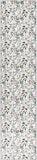 Nourison Nourison Washables Floral Ivory Multicolor 2'2" x 8' Area -Rug, Easy -Cleaning, Non Shedding, Bed Room, Living Room, Dining Room, Kitchen (2x8)