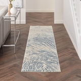 Nourison Splendid 8' Runner Multicolor Fabric Contemporary Area Rug