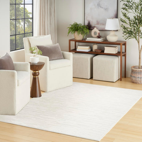 Nourison Home Casual 4' x 6' Ivory Area Rug