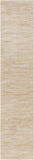 Nourison Essentials 10' Runner Ivory Gold Fabric Area Rug