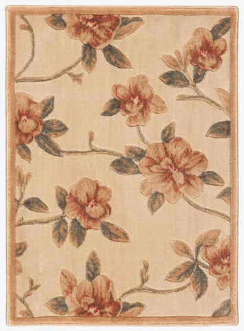 Nourison Cambridge Ivory Rectangle Area Rug, 2-Feet by 2-Feet 9-Inches (2' x 2'9")