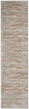 Nourison Elation Abstract Ivory Grey 2'2' x 20' Area -Rug, Easy -Cleaning, Non Shedding, Bed Room, Living Room, Dining Room, Kitchen (2x20)