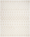 Nourison Grafix Moroccan Ivory Beige 7'10" x 9'10" Area Rug, Easy Cleaning, Non Shedding, Bed Room, Living Room, Dining Room, Kitchen (8x10)