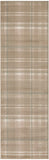 Nourison Grafix Taupe 2'3" x 10' Area Rug Easy Clean, Non Shedding, Bed Room, Living Room, Dining Room, Kitchen (10' Runner)