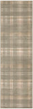 Nourison Grafix Olive 2'3" x 10' Area Rug Easy Clean, Non Shedding, Bed Room, Living Room, Dining Room, Kitchen (10' Runner)