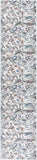Nourison Washables Floral Ivory Multicolor 2'2" x 8' Area -Rug, Easy -Cleaning, Non Shedding, Bed Room, Living Room, Dining Room, Kitchen (2x8)