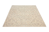Nourison Nepal Vintage Bone 2'3' x 3' Area-Rug, Easy-Cleaning, Non Shedding, Bed Room, Living Room, Dining Room, Kitchen (2x3)