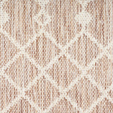 Nourison Positano Indoor/Outdoor Beige 5' x 7' Area Rug, Easy Cleaning, Non Shedding, Bed Room, Living Room, Dining Room, Deck, Backyard, Patio (5x7)