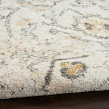 Nourison Oushak Home Traditional Grey 4'1" x 5'11" Area -Rug, Easy -Cleaning, Non Shedding, Bed Room, Living Room, Dining Room, Kitchen (4x6)