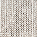 Nourison Textured Home All-Over Design Ivory Mocha 2' x 6' Area Rug, Easy Clean, Non Shedding, Bed Room, Living Room, Dining Room, Kitchen (2x6)
