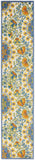 Nourison Aloha Indoor Outdoor Multicolor 2'3" x 10' Area Rug, Floral, Tropical, Easy Cleaning, Non Shedding, Bed Room, Living Room, Deck, Backyard, (10' x Runner)