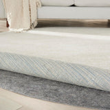 Nourison RugLoc Grey 7'6" x ROUND Non-Slip Rug Pad, (8 Round)