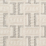 Nourison Nordic Ivory Grey 2' x 6' Scandinavian Scandinavian Area Rug - Easy Clean, Non Shedding, Bed Room, Living Room, Dining Room, Kitchen (6' Runner)