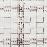 Nourison Washables Geometric Ivory 2'2" x 8' Area -rug, Easy -cleaning, Non Shedding, Bed Room, Living Room, Dining Room, Kitchen (2x8)