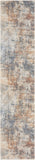 Nourison Astra Machine Washable Abstract Multicolor 2'2" x 10' Area -Rug, Easy -Cleaning, Non Shedding, Bed Room, Living Room, Dining Room, Kitchen (2x10)