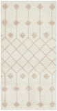 Nourison Grafix Farmhouse Ivory Beige 2' x 4' Area -Rug, Easy -Cleaning, Non Shedding, Bed Room, Living Room, Dining Room, Kitchen (2x4)