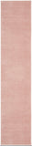 Nourison Essentials Solid Indoor/Outdoor Pink 2'2" x 18 Area Rug, Easy Cleaning, Non Shedding, Bed Room, Living Room, Dining Room, Deck, Patio, Backyard (2x18)