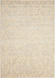 Nourison Nepal Vintage Bone 2'3' x 3' Area-Rug, Easy-Cleaning, Non Shedding, Bed Room, Living Room, Dining Room, Kitchen (2x3)