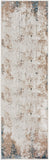 Nourison Glam Abstract Taupe/Multi 2'3" x 7'6" Area Rug, Easy Clean, Non Shedding, Bed Room, Living Room, Dining Room, Kitchen (2x8)