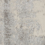 Nourison Elation Abstract Grey Ivory 2' x 3' Area -Rug, Easy -Cleaning, Non Shedding, Bed Room, Living Room, Dining Room, Kitchen (2x3)