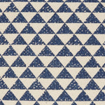 Mina Victory Life Styles Printed Triangles Indigo 20" X 20" Throw Pillow