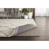 Nourison RugLoc Grey 3'4" x 5' Non-Slip Rug Pad, (3x5)