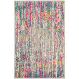 Nourison Passion Abstract Ivory/Multi 1'10" x 2'10" Area -Rug, Easy -Cleaning, Non Shedding, Bed Room, Living Room, Dining Room, Kitchen (2x3)" }