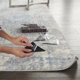 Nourison Rug Gripper Black SET8 Rug Pad (Set of 8)