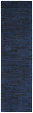 Nourison Essentials Indoor/Outdoor Midnight Blue 2'2" x 10' Area Rug, Easy Cleaning, Non Shedding, Bed Room, Living Room, Dining Room, Backyard, Deck, Patio (2x10)