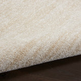 Nourison Essentials Indoor/Outdoor Ivory Beige 2'2" x 12' Area -Rug, Easy -Cleaning, Non Shedding, Bed Room, Living Room, Dining Room, Backyard, Deck, Patio (2x12)