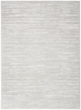 Nourison Casual Light Grey 3'11" x 5'11" Area Rug Easy Clean, Non Shedding, Bed Room, Living Room, Dining Room, Kitchen (4' x 6')