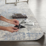 Nourison Rug Gripper Black SET8 Rug Pad (Set of 8)