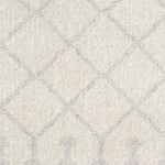 Nourison Astra Machine Washable Moroccan Ivory 2'2" x 10' Area -Rug, Easy -Cleaning, Non Shedding, Bed Room, Living Room, Dining Room, Kitchen (2x10)
