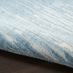 Nourison Casual Blue 2' x 6' Area Rug Easy Clean, Non Shedding, Bed Room, Living Room, Dining Room, Kitchen (6' Runner)