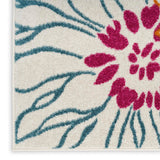 Nourison Home Passion 10' Runner Ivory/Multi Contemporary Indoor Rug