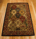 Nourison India House Traditional Multicolor 2'6" x 4' Area Rug, Easy Clean, Non Shedding, Bed Room, Living Room, Dining Room, Kitchen (2x4)