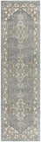 Nourison Concerto Blue 2'2" x 7'6" Area Rug Easy Clean, Non Shedding, Bed Room, Living Room, Dining Room, Kitchen (8' Runner)