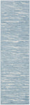Nourison Casual Blue 2' x 6' Area Rug Easy Clean, Non Shedding, Bed Room, Living Room, Dining Room, Kitchen (6' Runner)