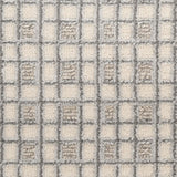 Nourison Nordic Ivory Grey 4' x 6' Area Rug - Easy Clean, Non Shedding, Bed Room, Living Room, Dining Room, Kitchen (4' x 6')