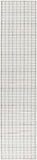 Nourison Washables Geometric Ivory 2'2" x 10' Area -Rug, Easy -Cleaning, Non Shedding, Bed Room, Living Room, Dining Room, Kitchen (2x10)