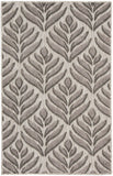 Nourison Aloha Indoor/Outdoor Charcoal 2'8" x 4' Area Rug, Easy Cleaning, Non Shedding, Bed Room, Living Room, Dining Room, Backyard, Deck, Patio (3x4)