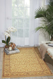Nourison Somerset Floral Ivory 2' x 2'9" Area-Rug, Easy-Cleaning, Non Shedding, Bed Room, Living Room, Dining Room, Kitchen (2x3)