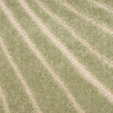 Nourison Aloha Indoor/Outdoor Green Yellow 2' x 6' Area Rug, Easy Cleaning, Non Shedding, Bed Room, Living Room, Dining Room, Backyard, Patio, Deck (2x6)