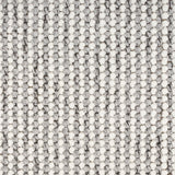 Nourison Textured Home All-Over Design Ivory Grey 2'3" x 7'6" Area Rug, Easy Clean, Non Shedding, Bed Room, Living Room, Dining Room, Kitchen (2x8)