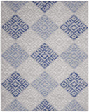 Nourison Whimsicle Tribal Grey Blue 7' x 10' Area Rug, Easy Cleaning, Non Shedding, Bed Room, Living Room, Dining Room, Kitchen (7x10)