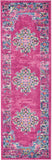 Nourison Passion Fuchsia 1'10" x 6' Area -Rug, Boho, Traditional, Easy -Cleaning, Non Shedding, Bed Room, Living Room, Hallway, (6' Runner)