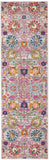 Nourison Passion Silver 1'10" x 6' Area Rug, Boho, Moroccan, Bed Room, Living Room, Dining Room, Kitchen, Easy Cleaning, Non Shedding, (6' Runner)