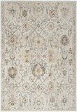 Nourison Oushak Home Traditional Grey 4'1" x 5'11" Area -Rug, Easy -Cleaning, Non Shedding, Bed Room, Living Room, Dining Room, Kitchen (4x6)