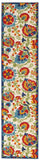 Nourison Aloha 2'3" x 10' Multicolor Outdoor Indoor/Outdoor Rug