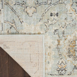 Nourison Oushak Home Traditional Mint 4'1" x 5'11" Area -Rug, Easy -Cleaning, Non Shedding, Bed Room, Living Room, Dining Room, Kitchen (4x6)